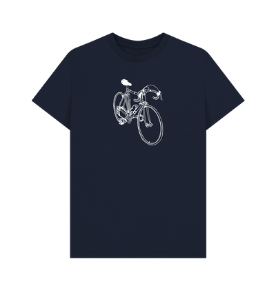 Navy Blue Vintage Bike T-Shirt