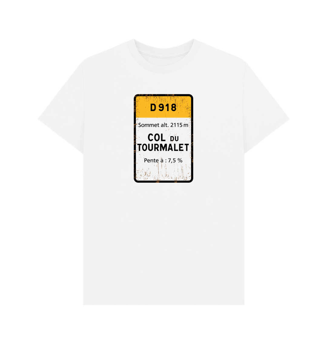 White Tourmalet Tee