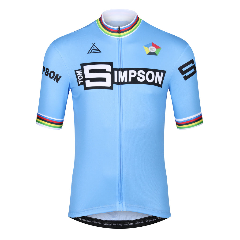 Tom Simpson Salvarani Homage Retro Team Jersey