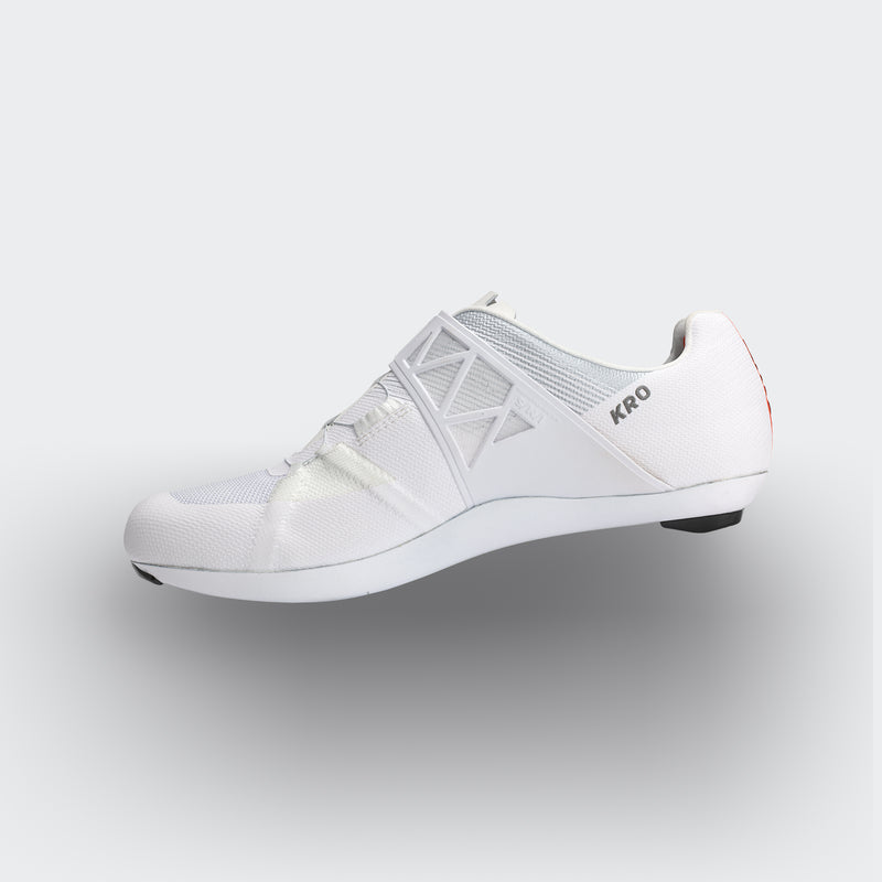 DMT KR0 EVO White/Silver Road Shoes 2025