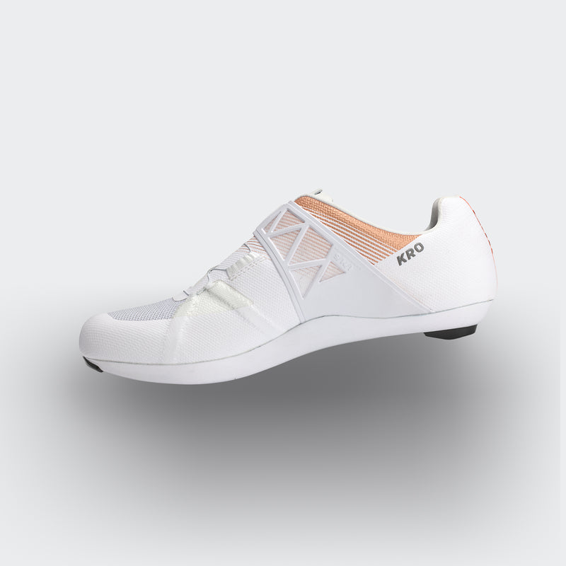 DMT KR0 EVO White/Bronze Road Shoes 2025