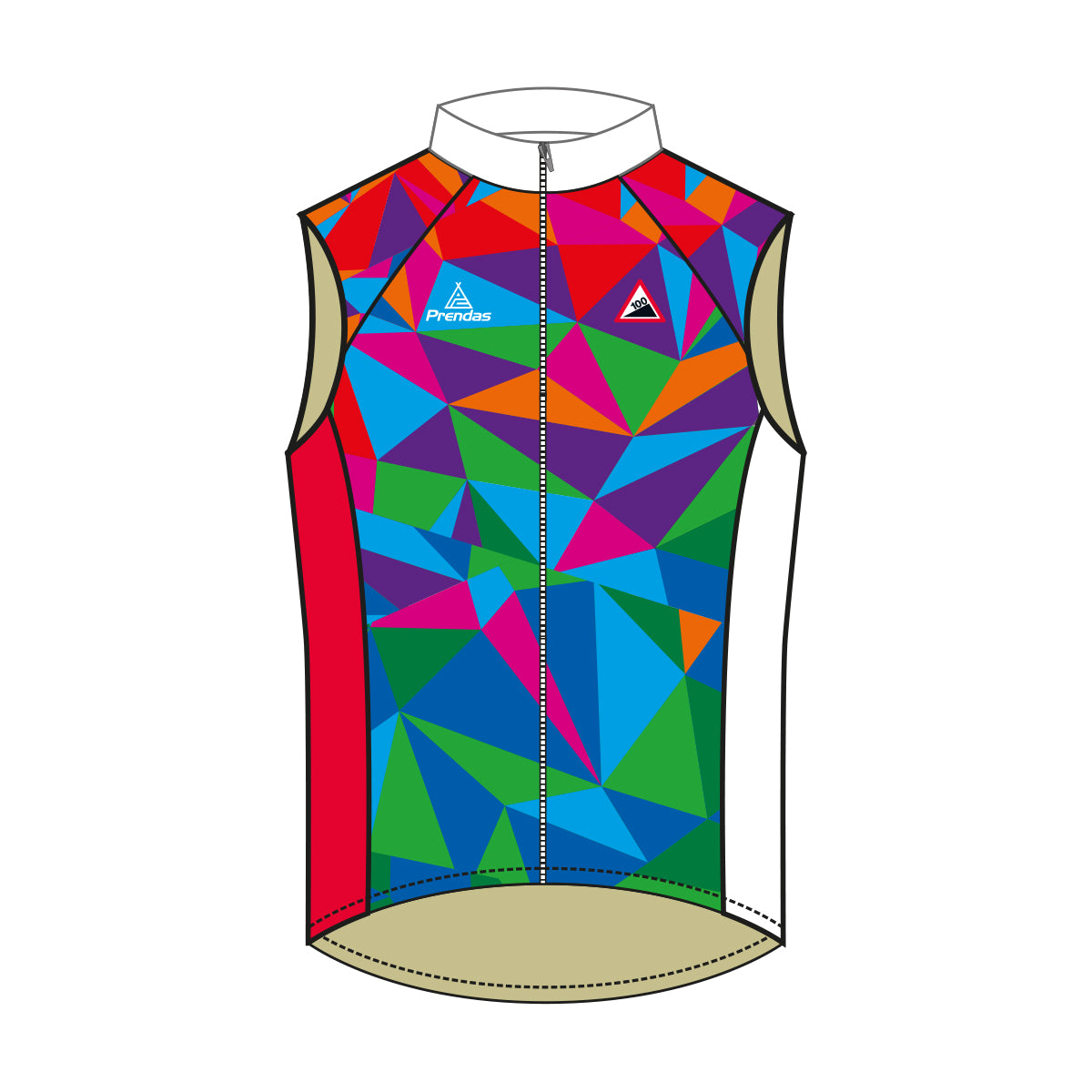 100 Climbs Gilet with Pockets