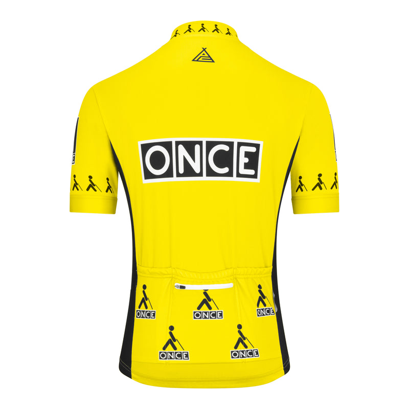 ONCE Yellow Retro Team Jersey