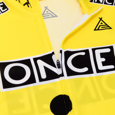 ONCE Yellow Retro Team Jersey