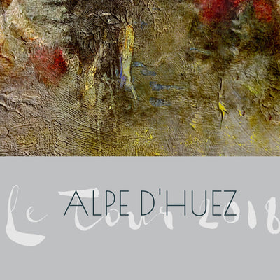 Alpe d'Huez cycling poster