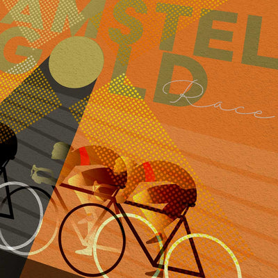 Amstel Gold Race Cycling Poster Print Posters The Northern Line