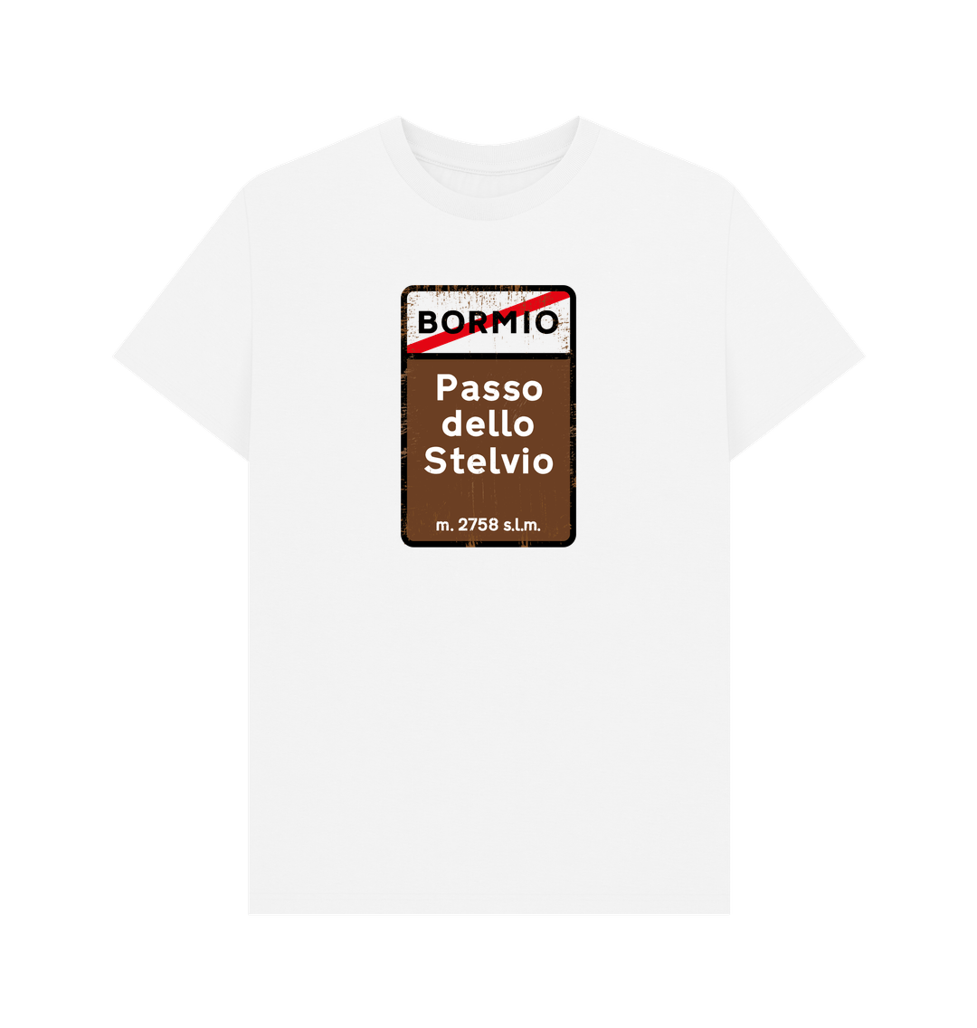 White Stelvio Tee