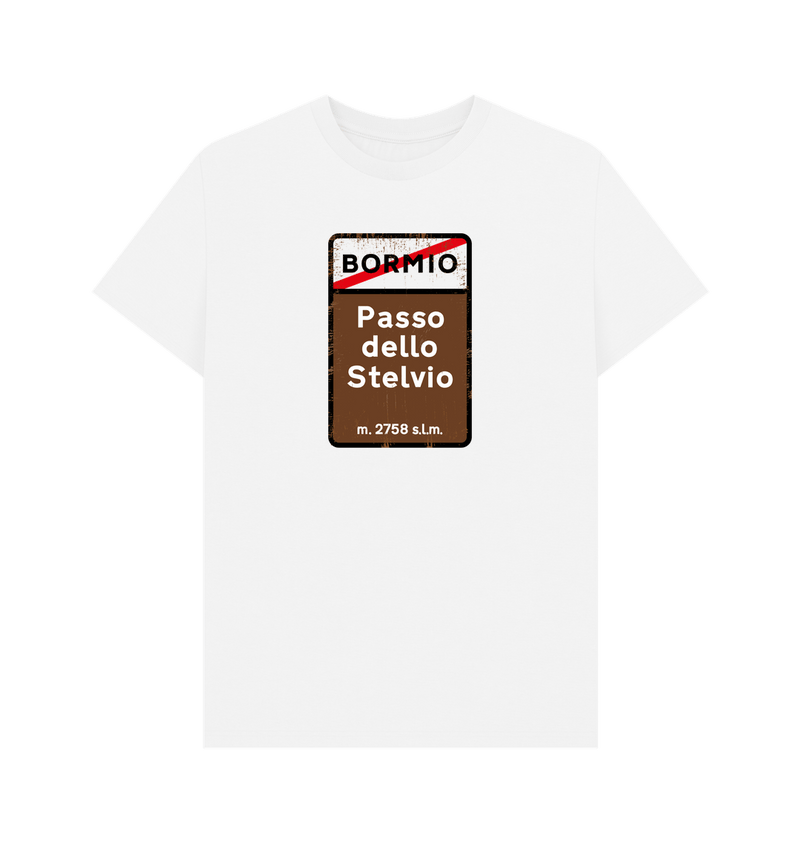 White Stelvio Tee