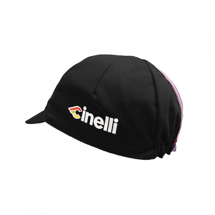 Cinelli Ciao Black Cotton Cycling Cap