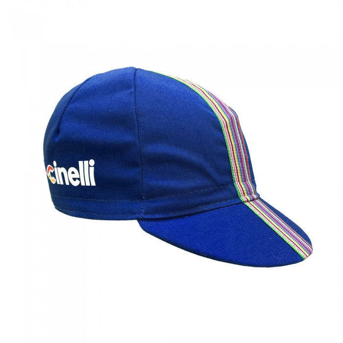 Cinelli Ciao Blue Cotton Cycling Cap