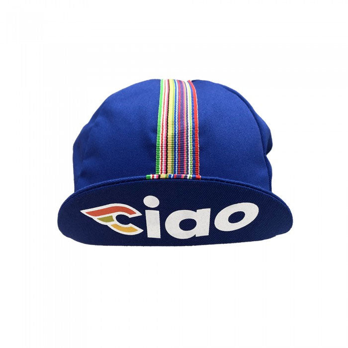 Cinelli Ciao Blue Cotton Cycling Cap