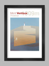 Cycling Climbs Poster Print - Mont Ventoux The Northern Line