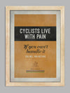 Eddie Merckx Quote Cycling Poster Print