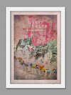 Giro D'Italia - The Ascent of the Dolomites Cycling Poster