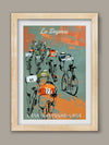 La Doyenne Cycling Poster print