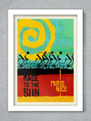 PARIS NICE RETRO STYLE CYCLING PRINT