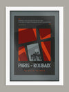 Paris Roubaix Cycling Poster Print - The Monuments