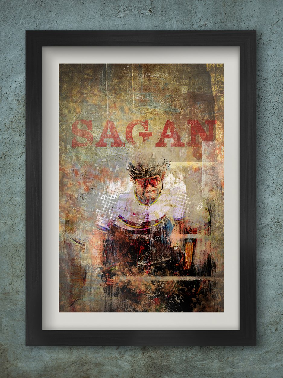 Sagan - Peter Sagan Cycling Poster Print