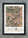 The Lincoln Grand Prix - Cycling Poster print Posters The Northern Line