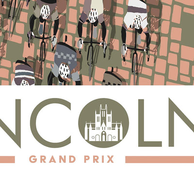 The Lincoln Grand Prix - Cycling Poster print Posters The Northern Line