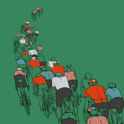 The Peloton - Cycling Poster Print Posters The Northern Line