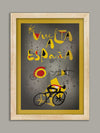 Vuelta a Espana 'Miró' Cycling Poster Print