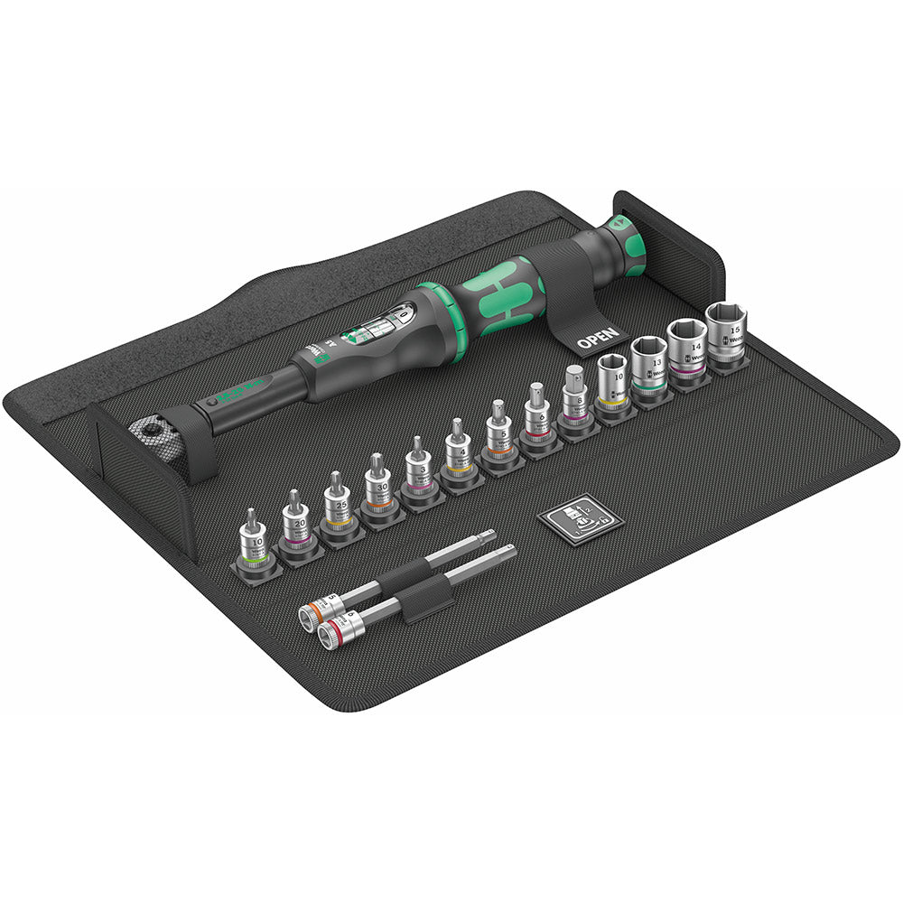 Wera Torque Set 1 And Zyklop Socket Set 16pcs