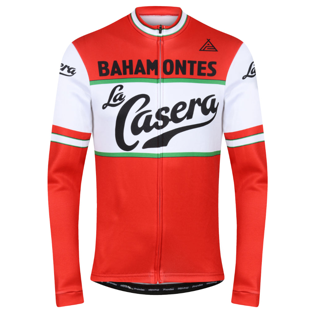 La Casera-Bahamontes Retro Long Sleeve Jersey