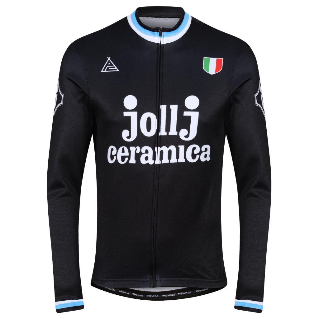 Jollj Ceramica-Padova Retro Long Sleeve Jersey