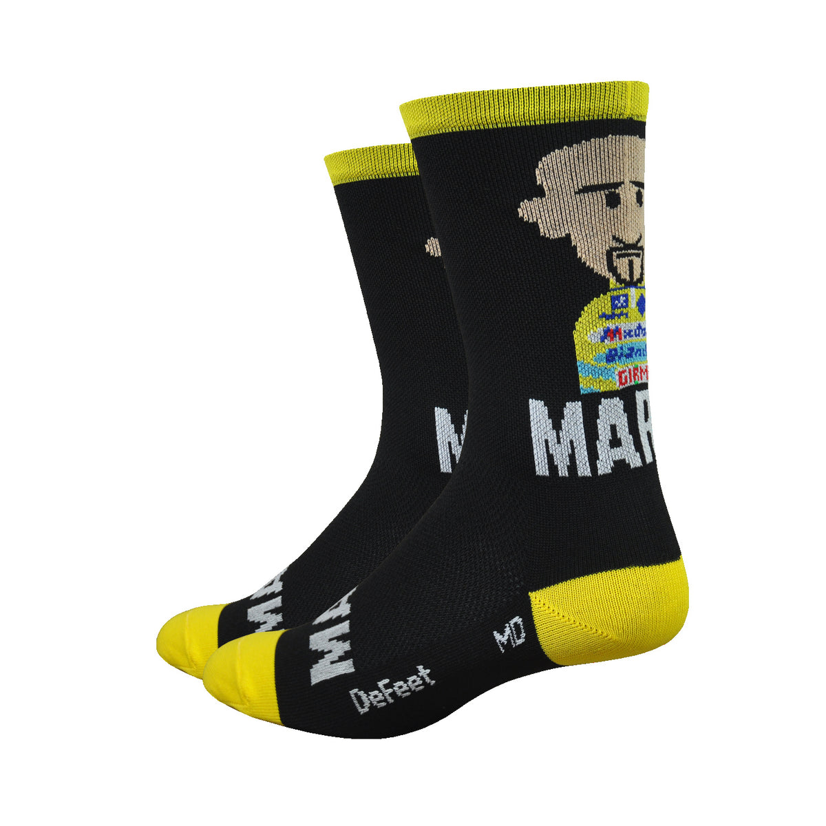 DeFeet Aireator 6&quot; Rich Mitch Legends Marco Pantani