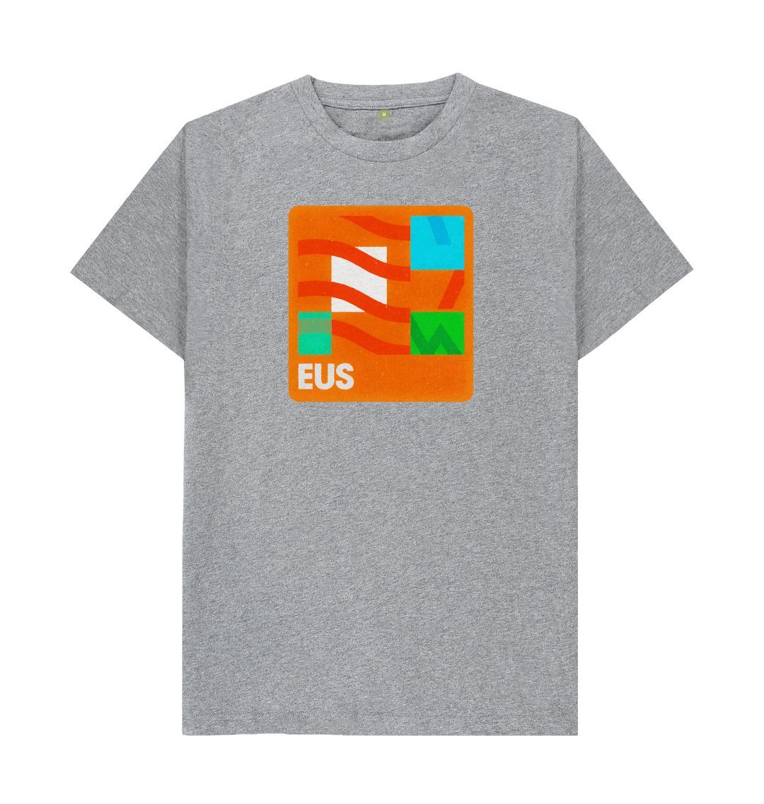 Athletic Grey Euskaltel\\Euskadi Abstract Retro Team T-shirt