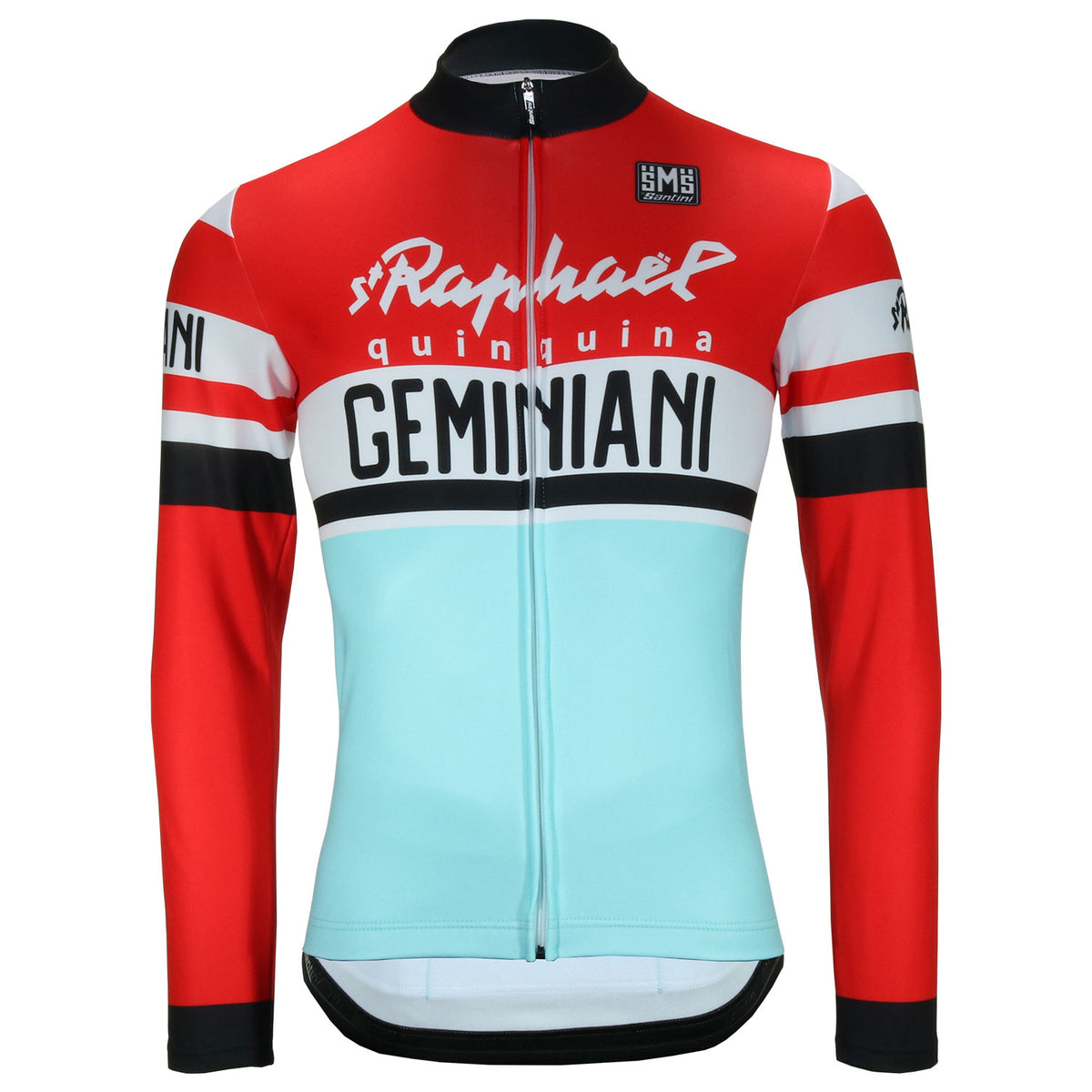 St Raphael Geminiani Retro Long Sleeve Jersey